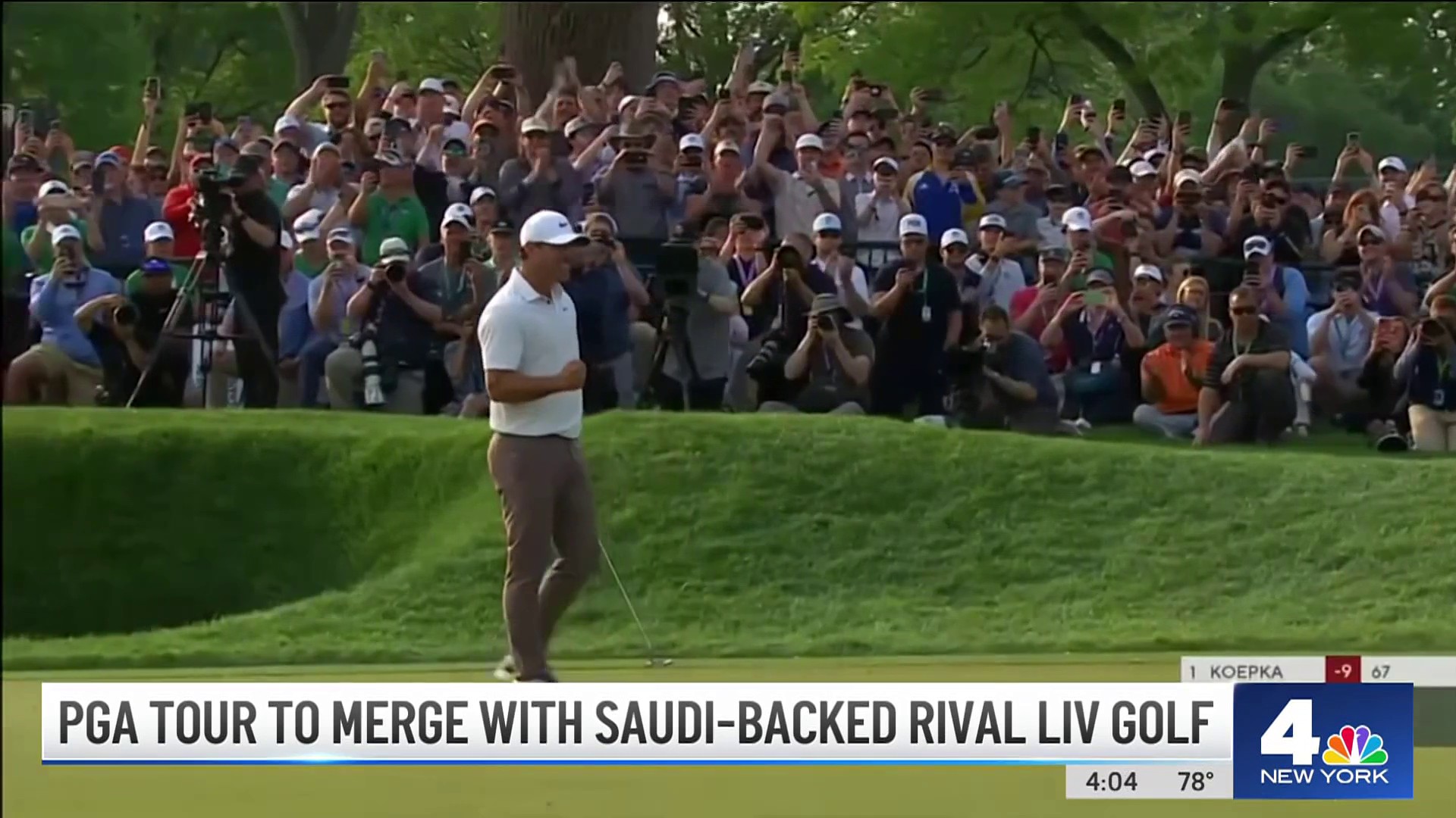 PGA Tour to merge with Saudi-backed rival LIV Golf
