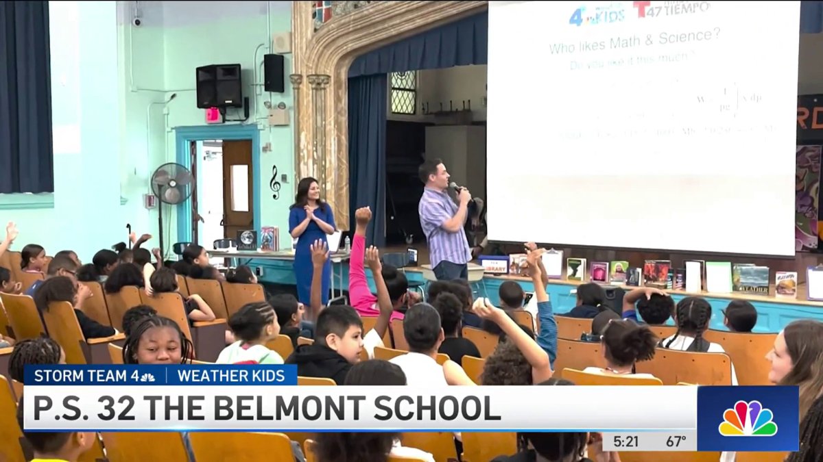 Matt Brickman and Andrea Romero Visit PS 32 in the Bronx – NBC New York