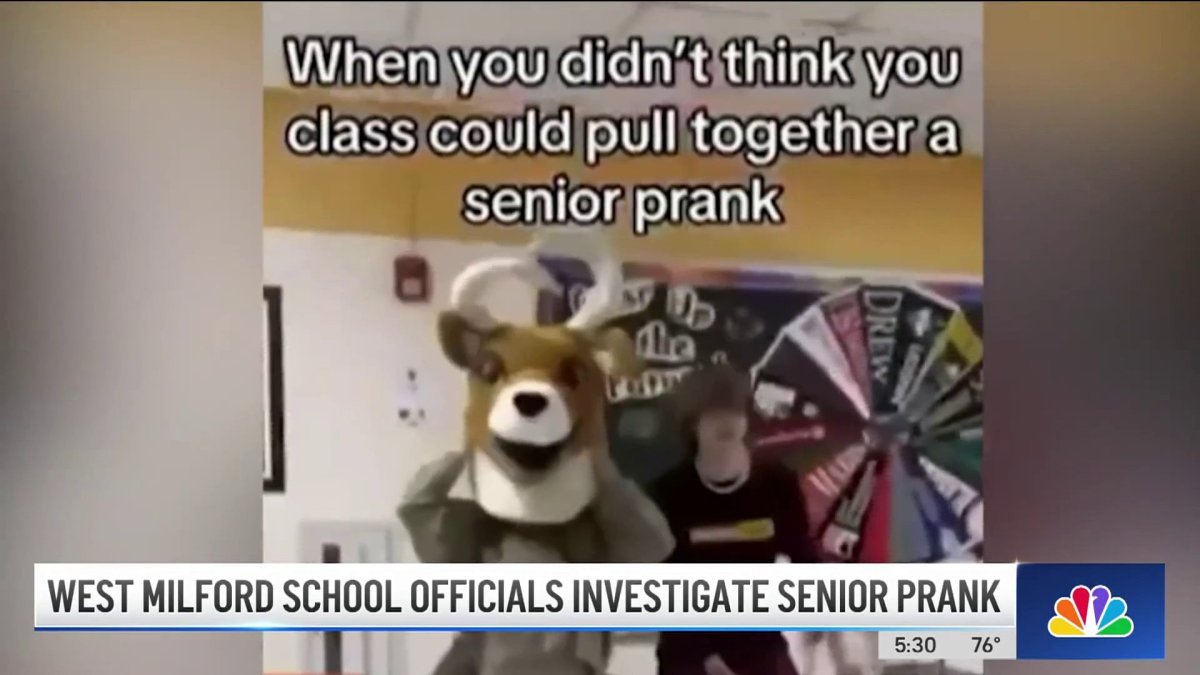 West Milford school officials investigate senior prank NBC New York