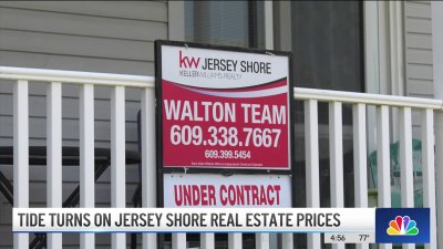 Tide turns on Jersey Shore real estate prices