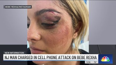 NJ man charged in cellphone attack on Bebe Rexha