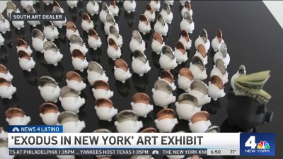 News 4 Latino: “Exodus in New York' art exhibit