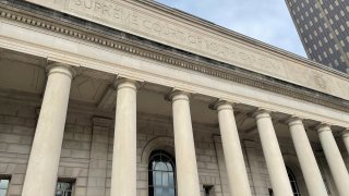 FILE – The exterior of the South Carolina Supreme Court building in Columbia, S.C.