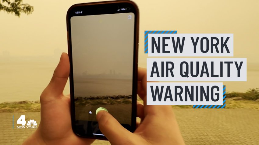 New York air quality to worsen again this week due to wildfire smoke