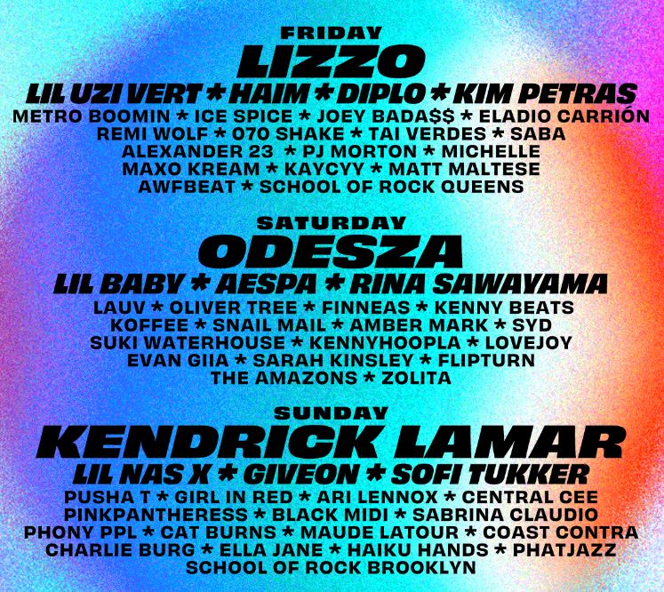 Kendrick Lamar And Lizzo To Headline Governors Ball 2023