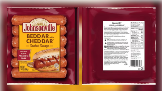 Beddar with Cheddar dinner sausage links that are being recalled.