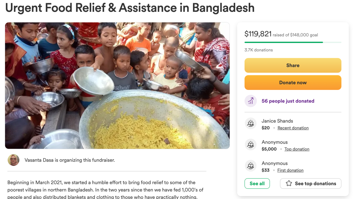 Reddit user accidentally donates $15K instead of $150 to Bangladesh hunger charity – NBC New York - Vimarsana News