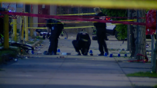 The Denver Police Department (DPD) is investigating a shooting that left at least 10 people, including a possible suspect, injured in downtown Denver.