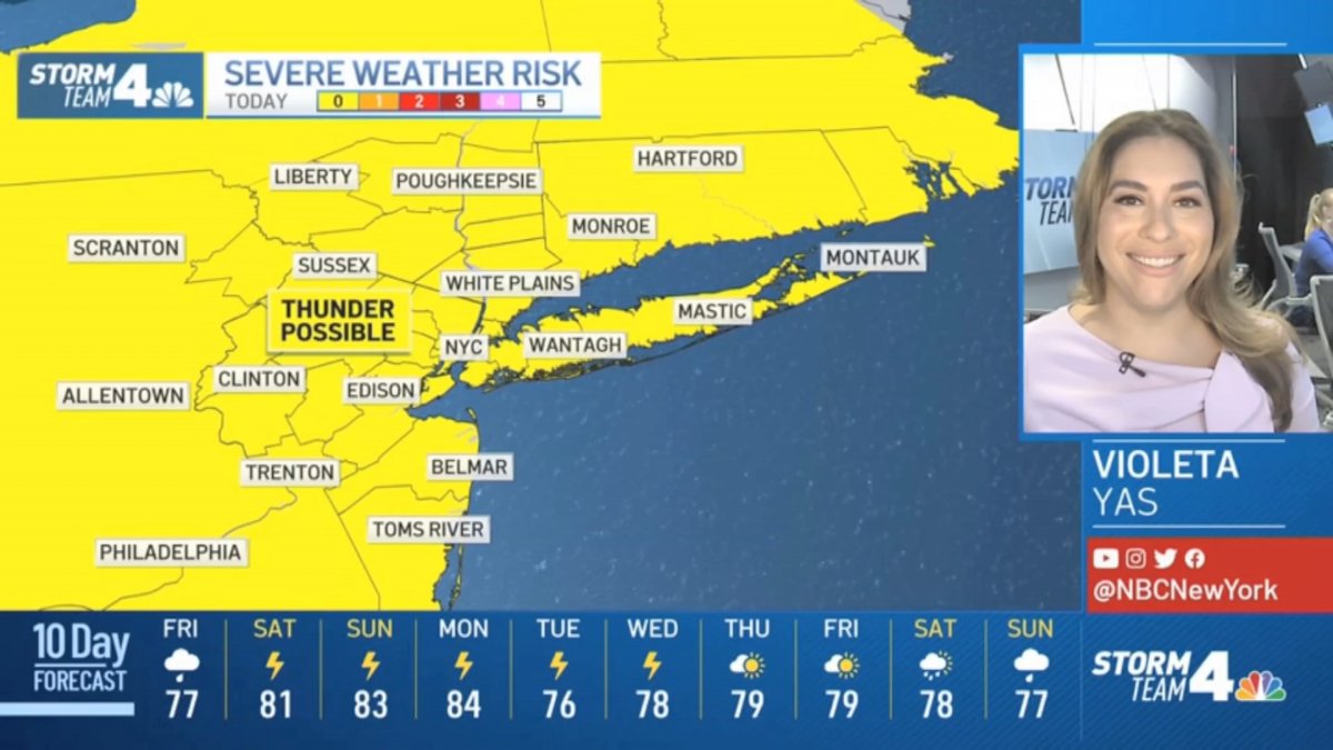 Latest Forecast From Storm Team 4 – NBC New York