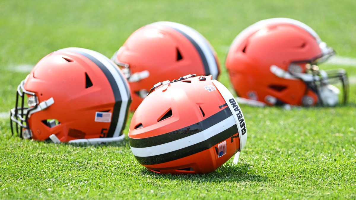 Browns release new white helmets to be worn selectively in 2023 NBC