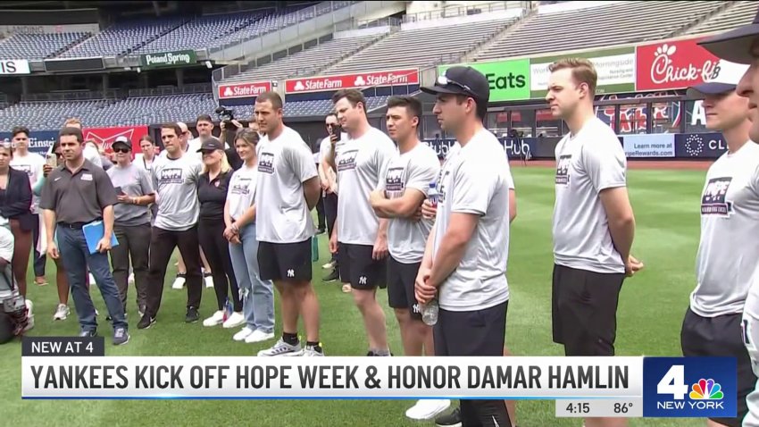 New York Yankees to honor Damar Hamlin, take part in CPR training – NBC New  York