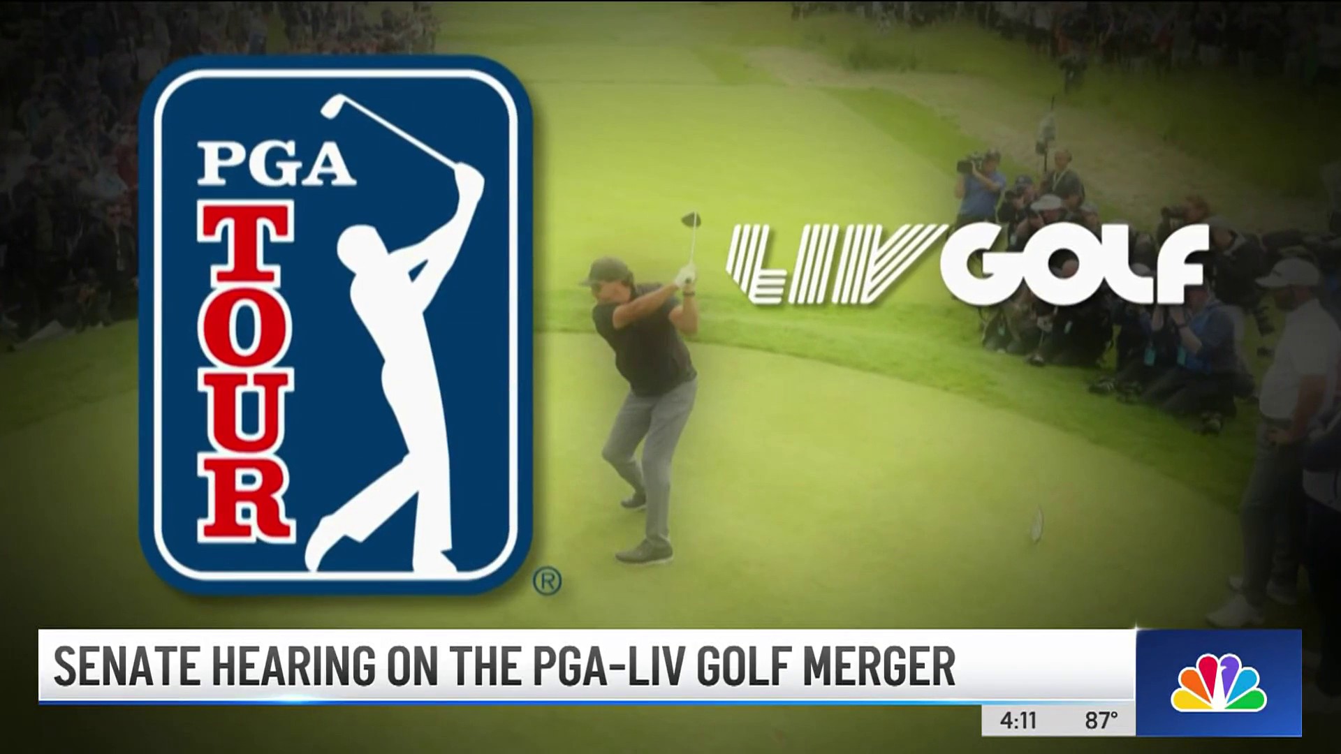 Senate hearing on the PGA-LIV Golf merger
