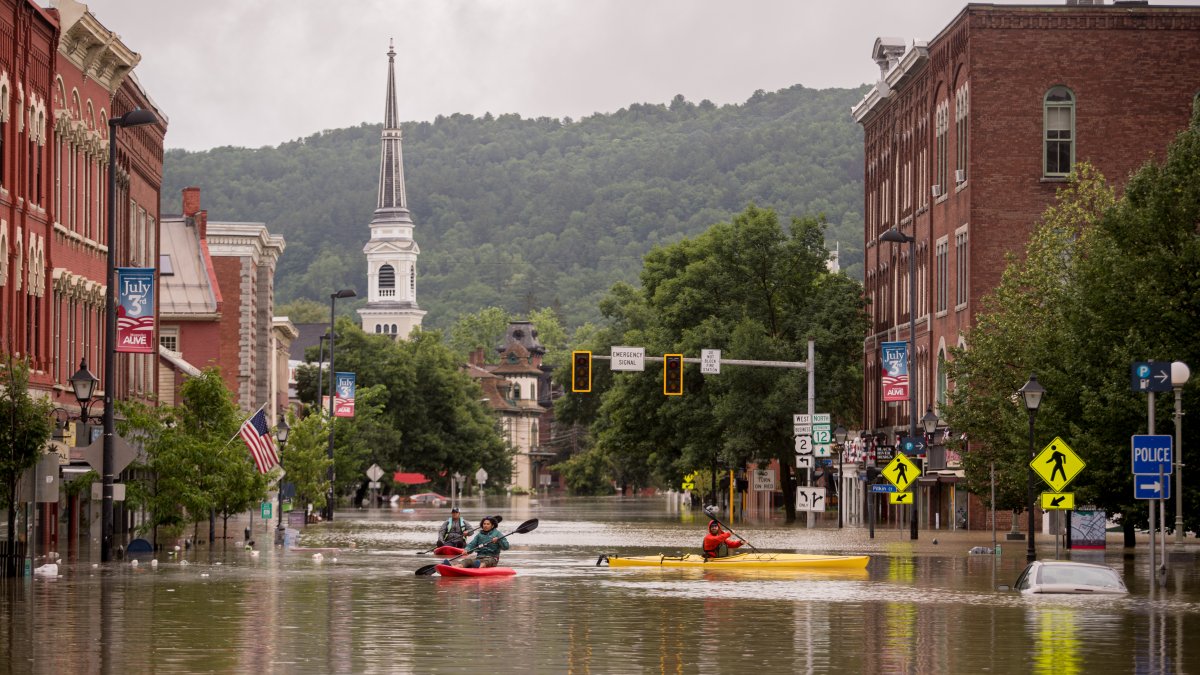 Vermont starts long road to recovery from historic floods – NBC New York - Vimarsana News