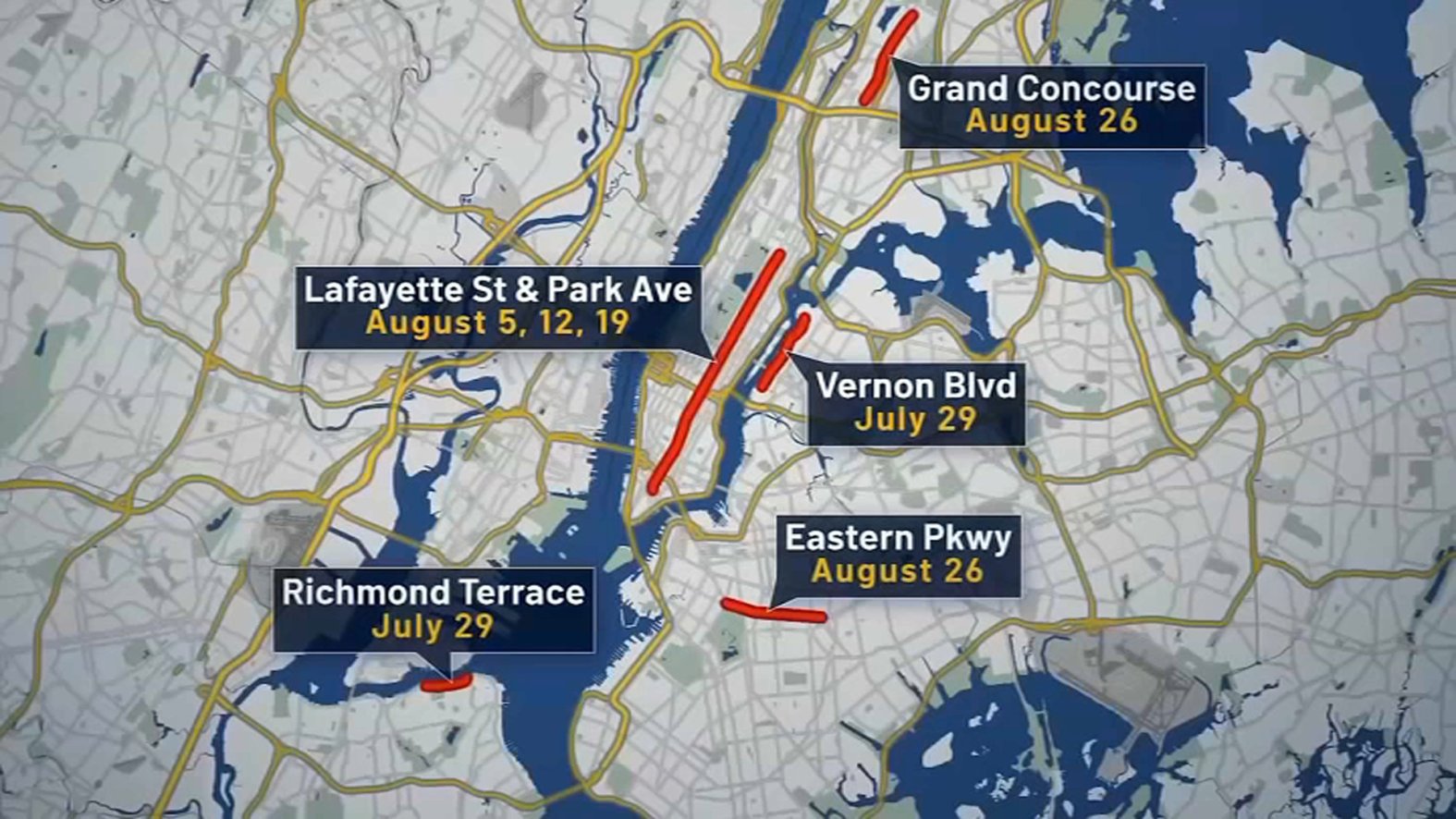 Yc Map NYC Summer Streets 2023 comes to Bronx and Brooklyn for final weekend ...
