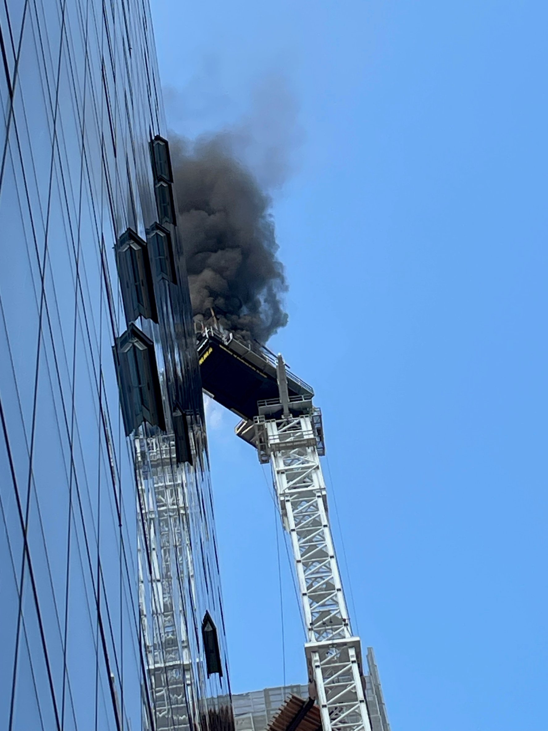Manhattan crane collapse photos show damages from 16 tons of materials