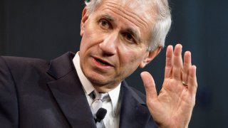 Martin Gruenberg, acting chairman of the Federal Deposit Insurance Corp. (FDIC), speaks during an Urban Institute panel discussion in Washington, D.C., on Friday, June 3, 2022.