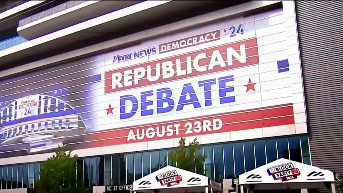 First Republican presidential debate preview – NBC New York