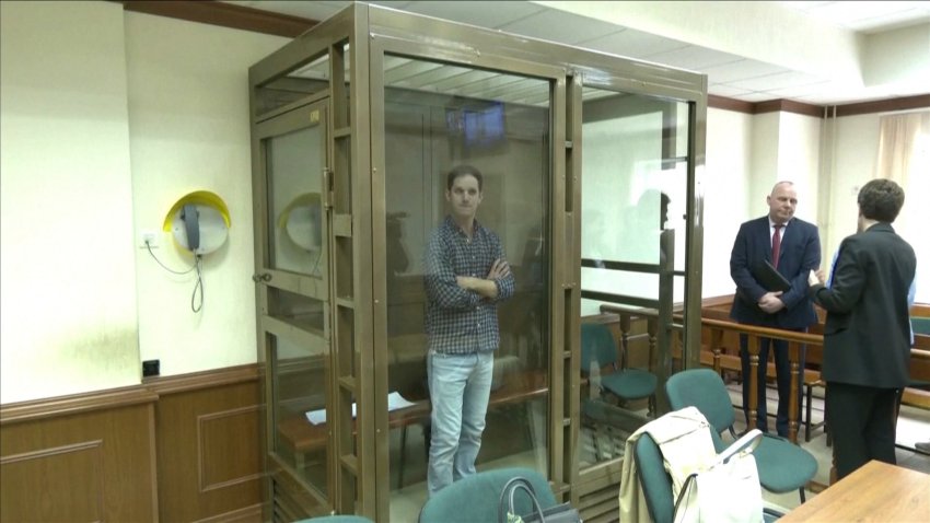 Moscow court extends detainment of Wall Street Journal reporter Evan Gershkovich