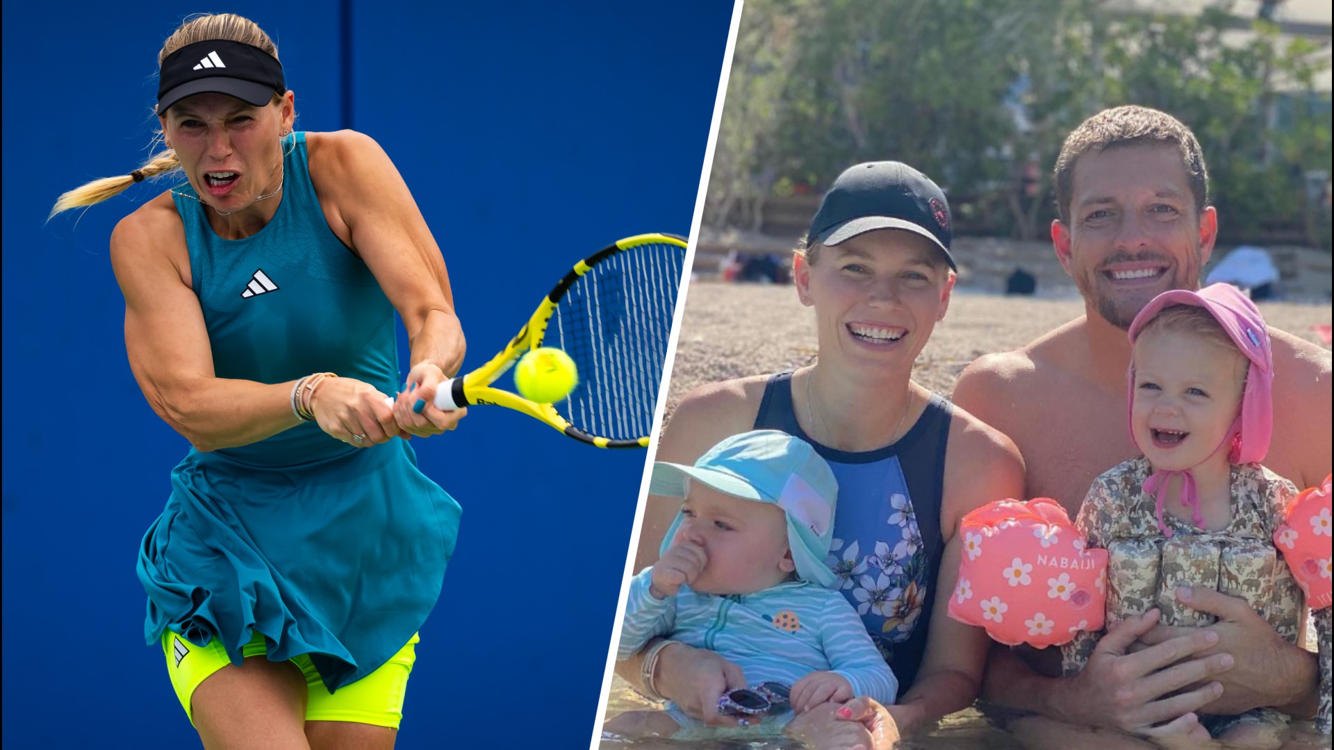 Caroline Wozniacki on her return to tennis as a mom