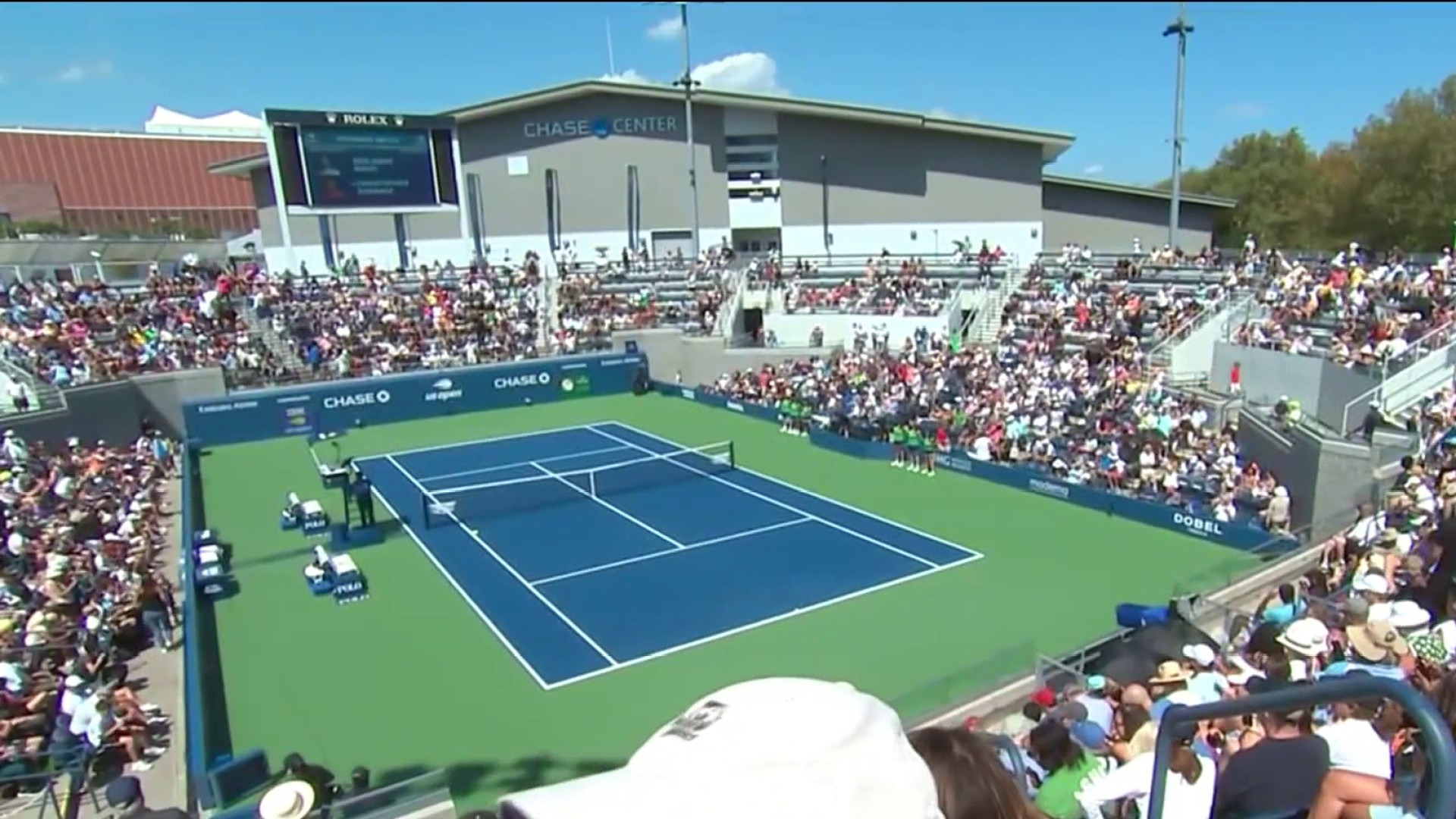 US Open fan collapses in stands as top player warns 'someone will die' due  to hot conditions