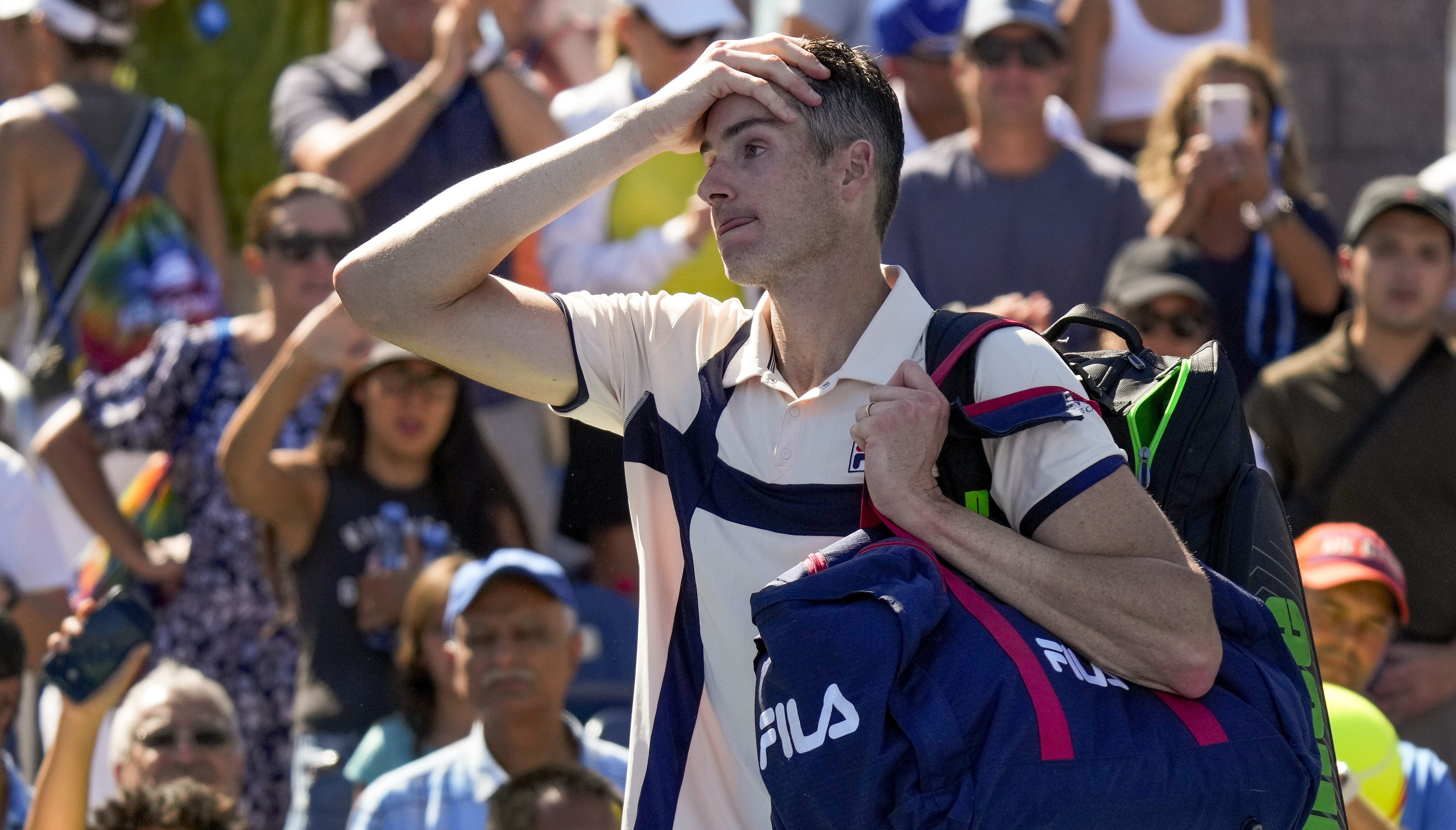 American John Isner tennis career ends at US Open