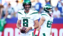 Aaron Rodgers throws TD pass in Jets' preseason debut vs. Giants