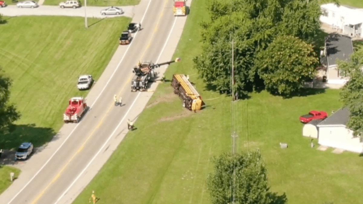 Ohio bus school crash: Student killed, 23 other injured – NBC New York