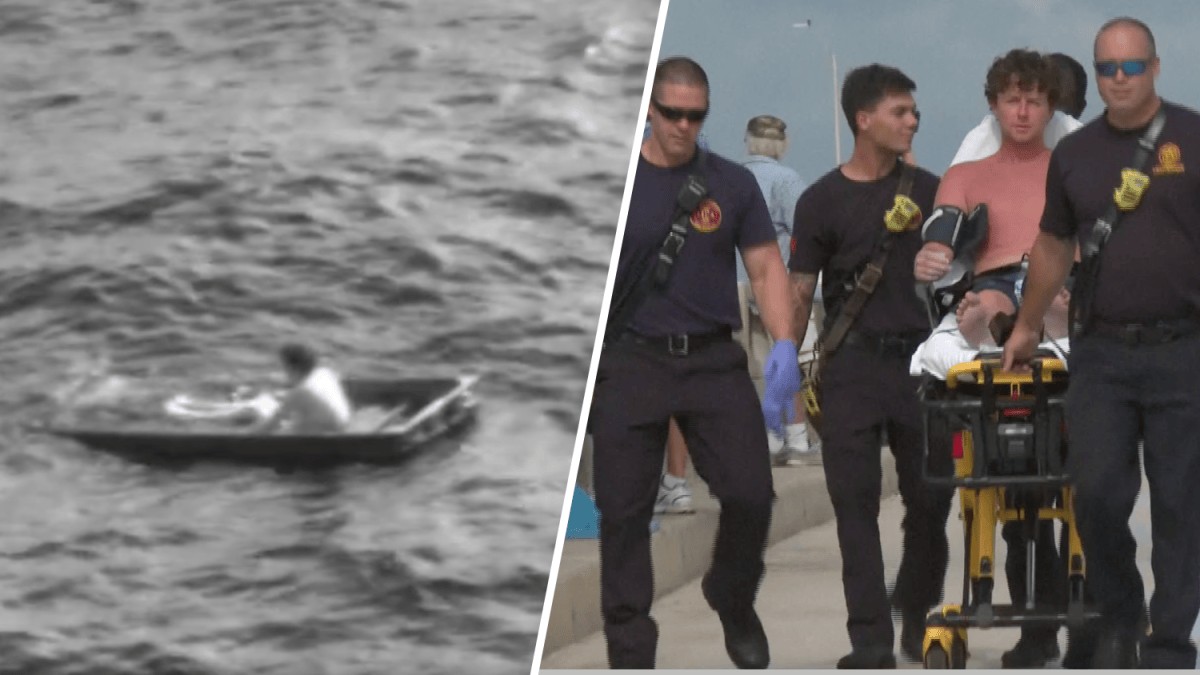 Florida man rescued after nearly two days stranded at sea – NBC New York - Vimarsana News