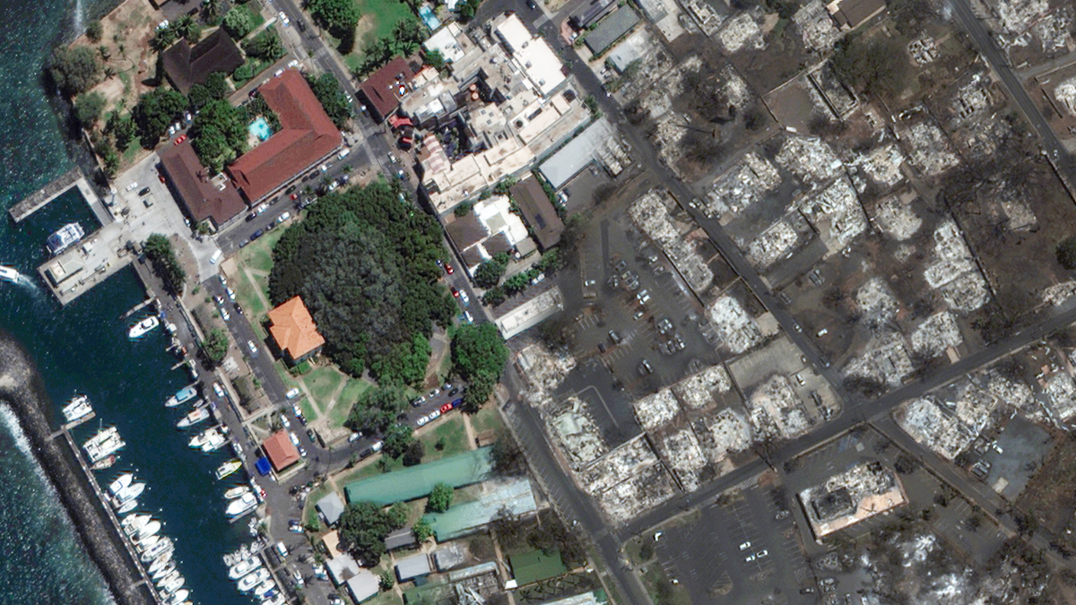 Maui wildfires: Before-and-after satellite photos show devastating ...