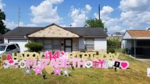 Francis' family threw a big birthday party for the supercentenarian at her Houston, Texas, home.