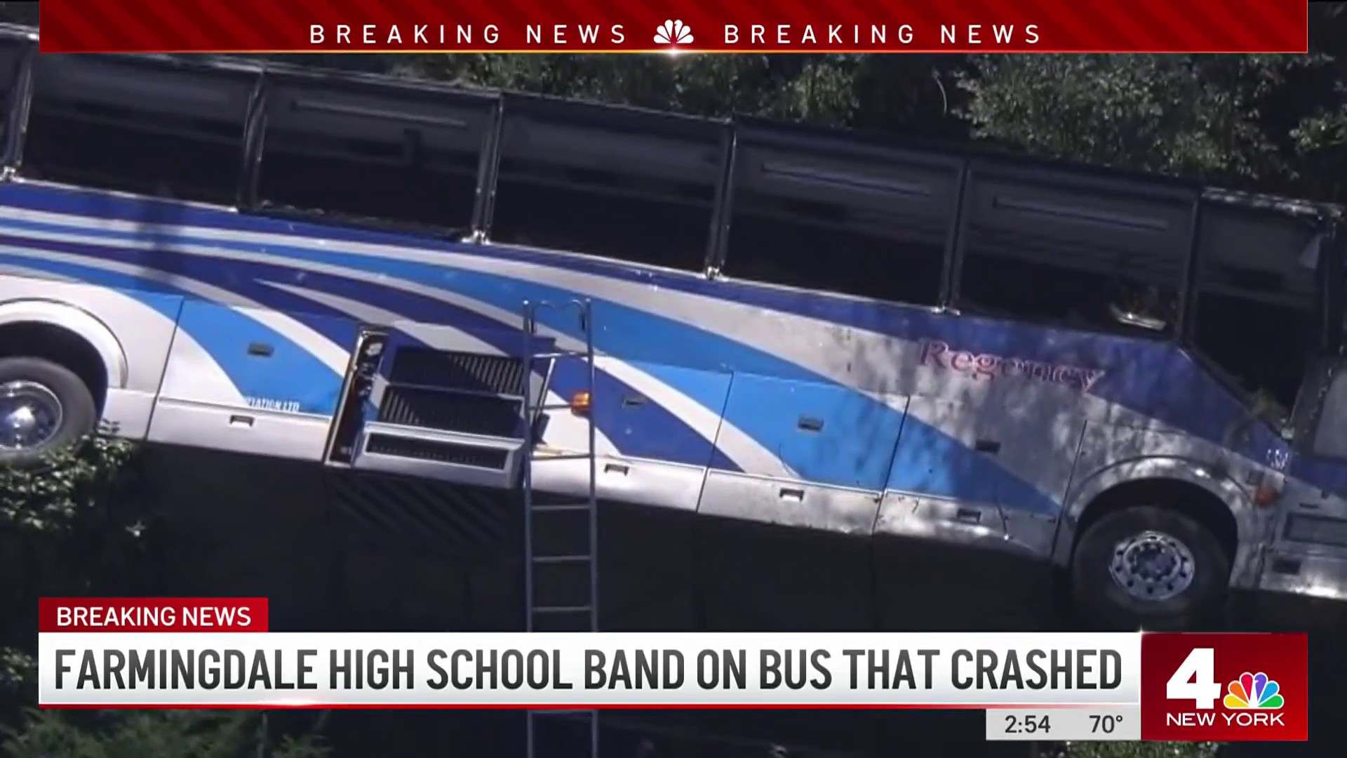 1 adult dead, 5 students critically hurt after bus with
