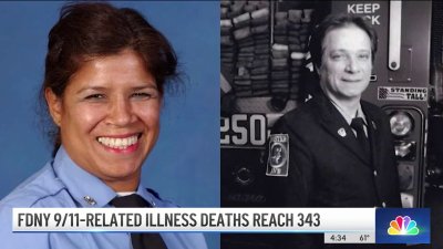 FDNY 9/11-related illness deaths reach 343, topping day of attack