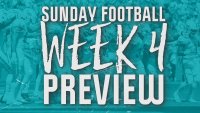 Week 4 football games on Sunday in the 2023 NFL season