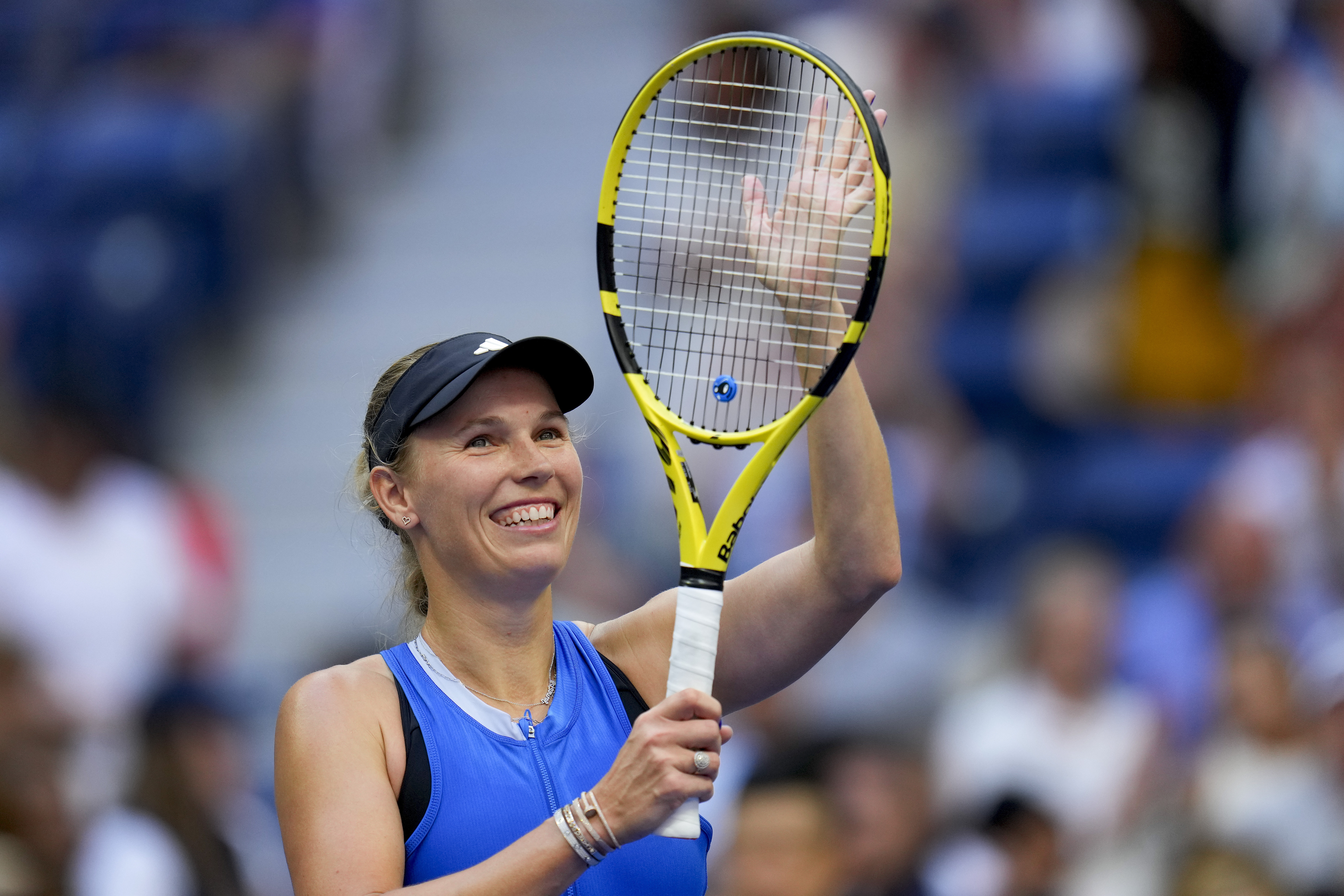 Caroline Wozniackis dream US Open comeback continues