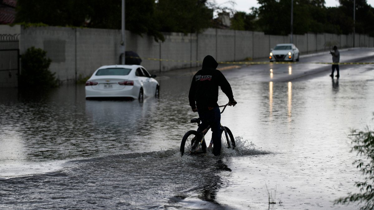 Las Vegas flooding causes damage throughout Sin City NBC New York