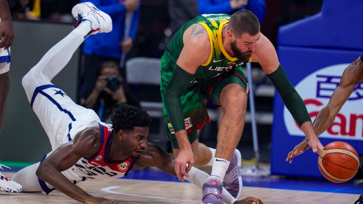 USA Basketball loses to Lithuania in FIBA World Cup NBC New York