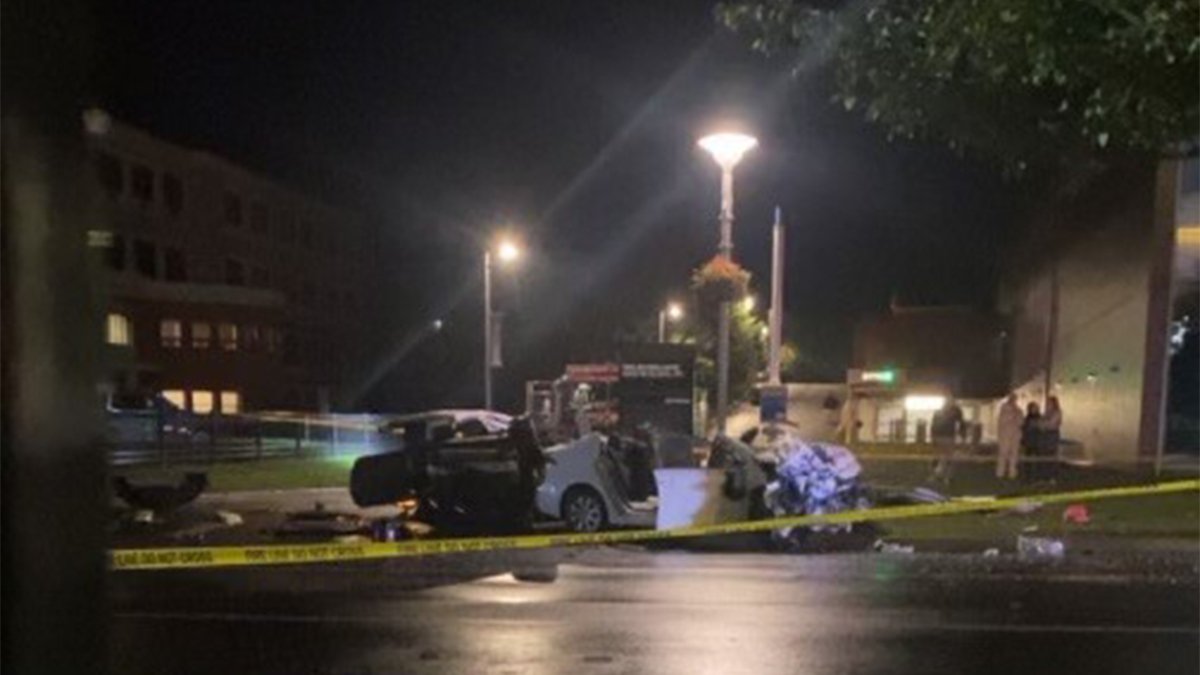 Teen arrested in crash that injured Uber driver, Sacred Heart students in Fairfield, Conn.
