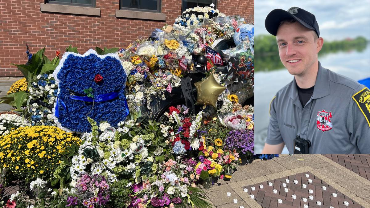 Connecticut man pleads responsible in 2023 crash that killed police officer Connecticut man pleads responsible in 2023 crash that killed police officer