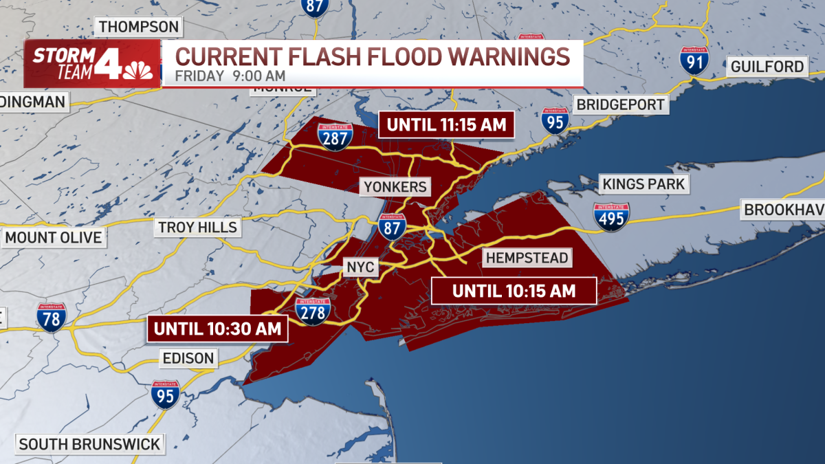 重大提醒！纽约市地铁和Metro-North铁路因大雨和洪水严重受影响