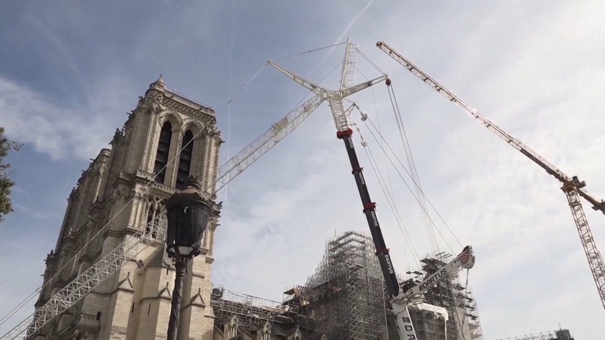 Notre Dame reconstruction chief says new spire will be completed in