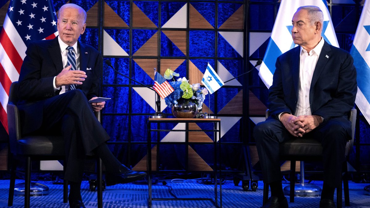 Biden meets Netanyahu in Tel Aviv, suggests Israel not responsible for Gaza hospital blast - Vimarsana News