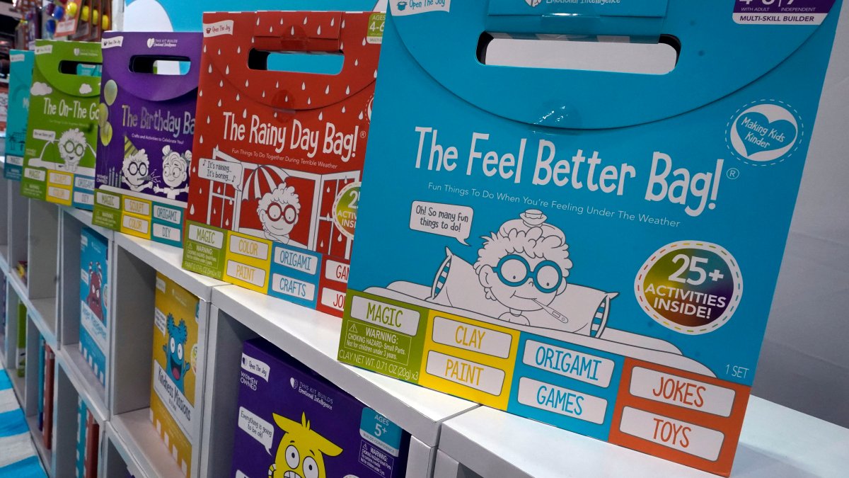 Toy companies begin making products to help children with anxiety – NBC New York - Vimarsana News