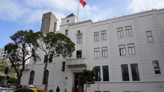 The Chinese consulate is seen in San Francisco, Tuesday, Oct. 10, 2023.