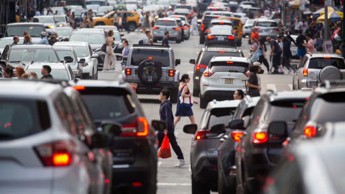 纽约市被评为最糟糕的十个开车城市之一，研究显示