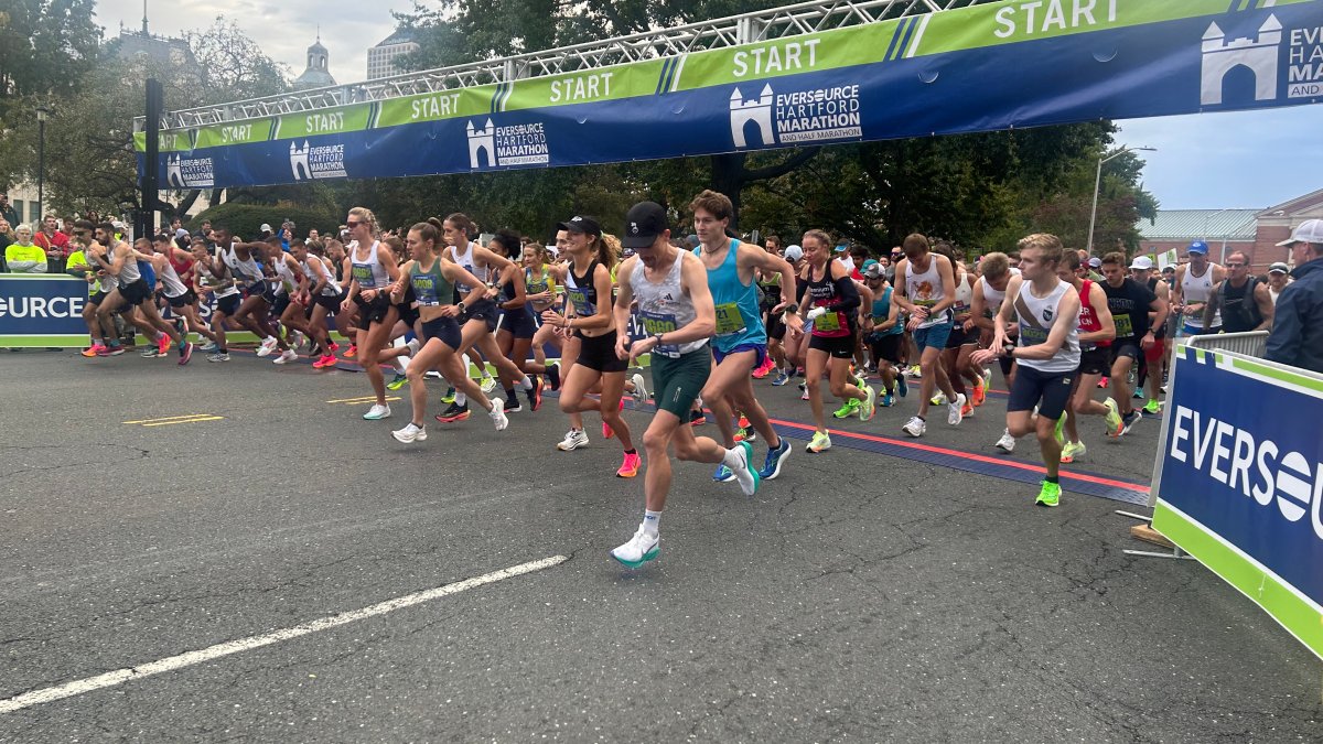 Thousands participate in 30th annual Hartford Marathon in Conn. NBC