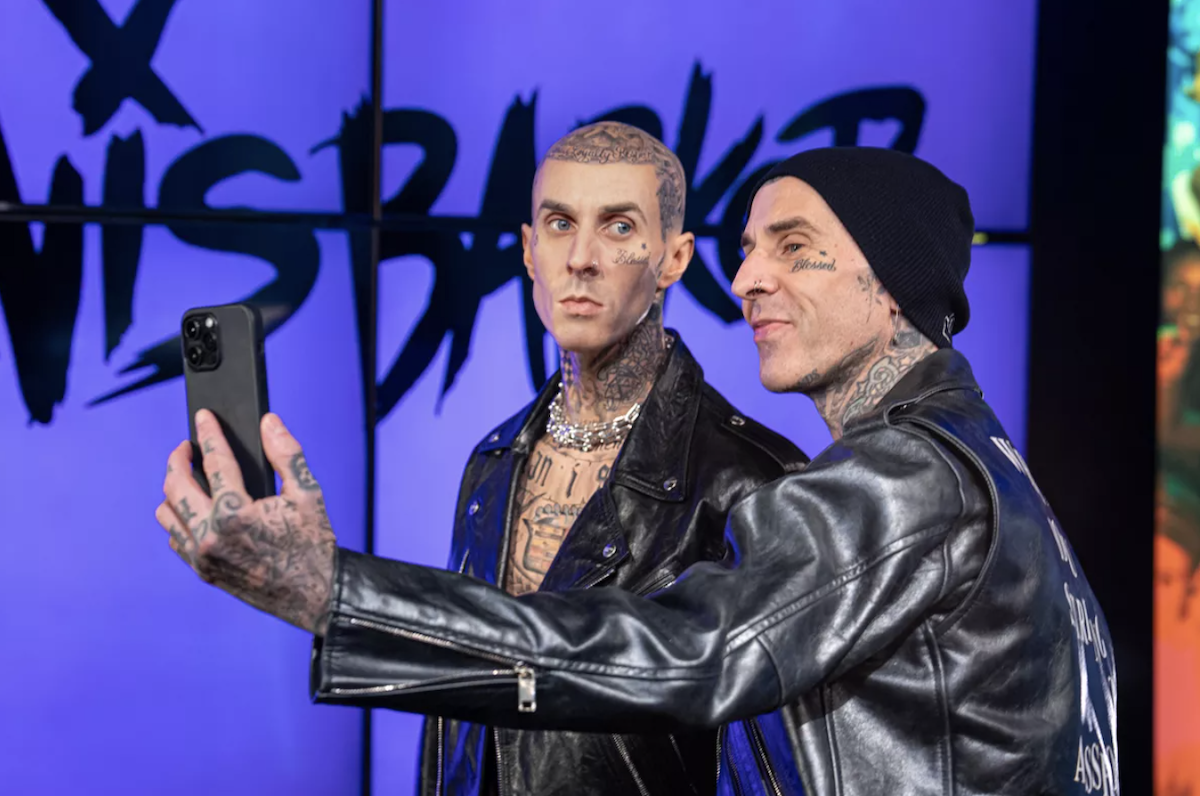 Travis Barker's wax figure will have you doing a double take – NBC New York