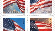 USPS 2024 U.S. flags stamps.