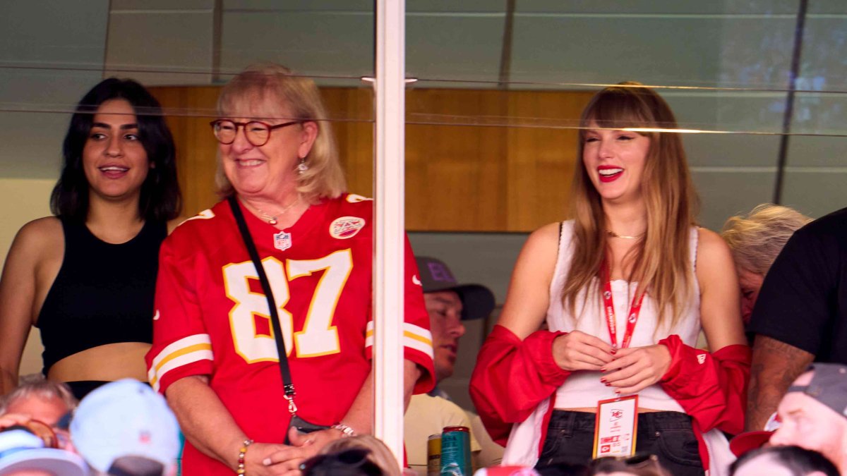 Donna Kelce tight-lipped on TODAY about Travis Kelce and Taylor Swift – NBC New York