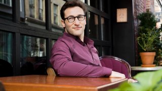 Simon Sinek, bestselling author, speaker and self-described “unshakable optimist.”