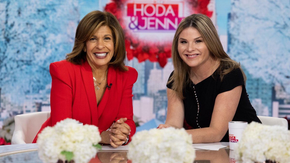 Hoda and Jenna are releasing a Christmas song! Get a peek at the album